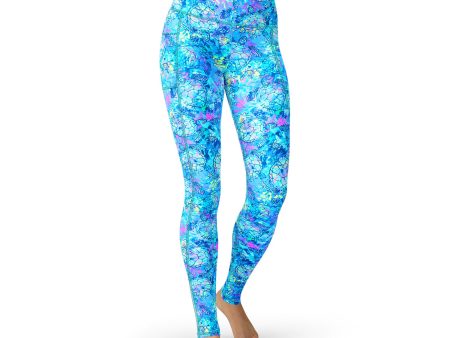 Eco-Friendly Turtle Tie Dye Contour Leggings Online Sale