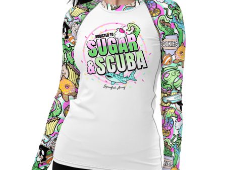 Sugar & Scuba Candy Octopus Contour Rash Guard on Sale