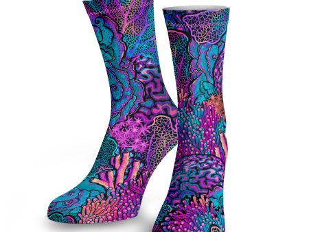 Eco-friendly Coral Kaleidoscope Dive Socks Online