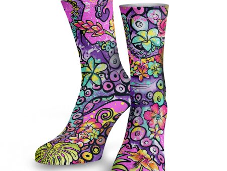 Eco-friendly Octofloral Splatterparty Dive Socks Online