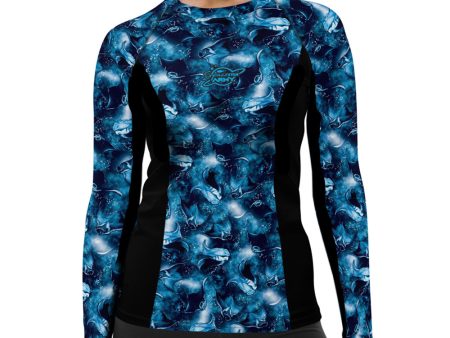 Eco-friendly Manta Mayhem Contour Rash Guard on Sale