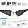 1.5m High Speed HDMI 19 Pin Male to HDMI 19 Pin Female Adapter Cable For Cheap