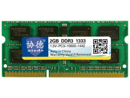 XIEDE X042 DDR3 1333MHz 2GB 1.5V General Full Compatibility Memory RAM Module for Laptop Online