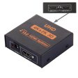 FY1409E Mini V1.3 UHD 4K x 2K 3D 1 x 2 HDMI Splitter(Black) Hot on Sale