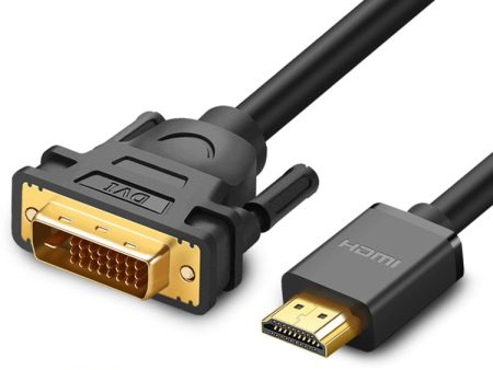 UGREEN DVI D(24+1) Male to HDMI Male HD 2K Two-way Interchanging Line,Length: 1m For Discount