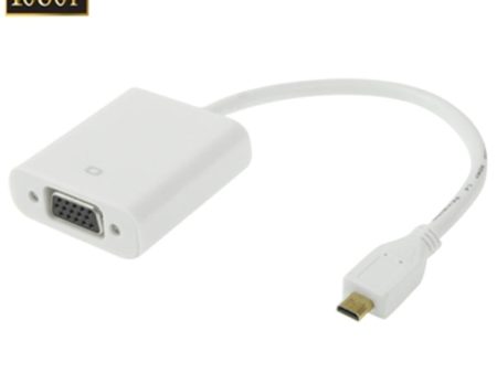 22cm Micro HDMI Male to VGA Female Video Adapter Cable, Support Full HD 1080P Sale