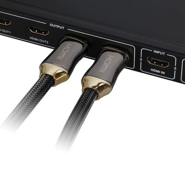 5m Metal Body HDMI 2.0 High Speed HDMI 19 Pin Male to HDMI 19 Pin Male Connector Cable Online