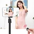 4 PCS Desktop Stand Mobile Phone Tablet Live Broadcast Stand Telescopic Disc Stand, Colour: White Online Hot Sale