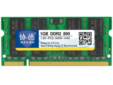 XIEDE X026 DDR2 800MHz 1GB General Full Compatibility Memory RAM Module for Laptop Discount