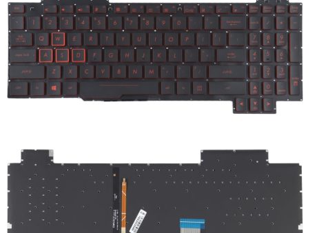 For Asus FX80 FX80GE FZ80G ZX80G FX505 US Version Keyboard with Backlight Online Hot Sale