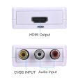 Mini HDMI to CVBS Audio Decoder Fashion