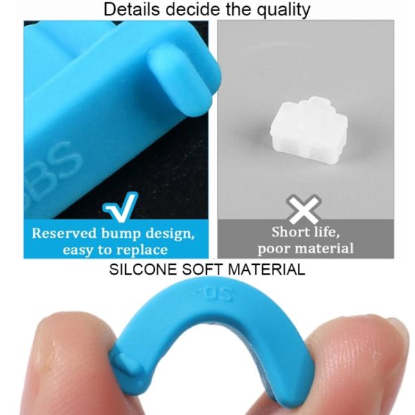 13 in 1 Universal Silicone Anti-Dust Plugs for Laptop(Transparent) Online Sale