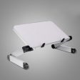 Universal 360 Degree Adjustment Folding Aluminum Alloy Laptop Stand(White) For Discount