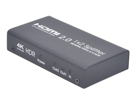 AYS-12V20 HDMI 2.0 1x2 4K Ultra HD Switch Splitter(Black) For Cheap