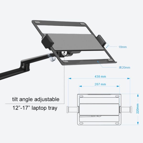 UP-9L Multifunction Laptop Floor Stand Online now