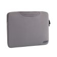 12 inch Portable Air Permeable Handheld Sleeve Bag for MacBook, Lenovo and other Laptops, Size:32x21x2cm(Grey) Fashion