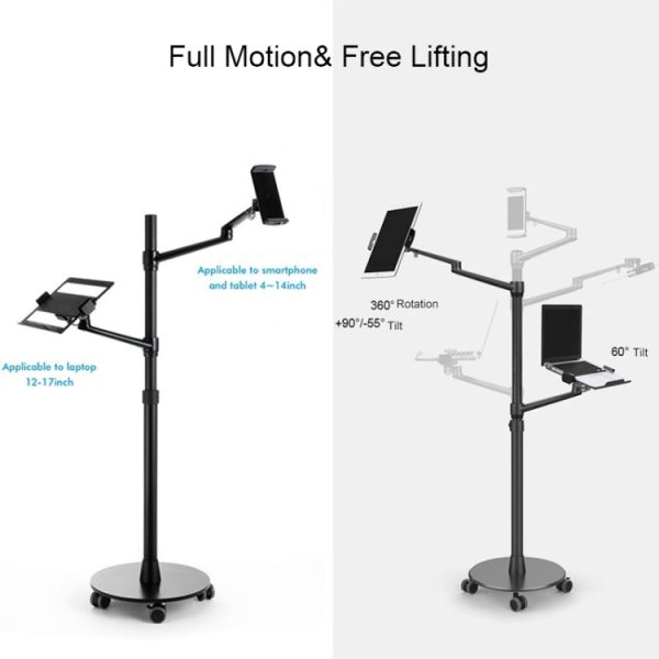 UP-9L Multifunction Laptop Floor Stand Online now