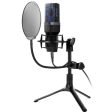 Yanmai X1 4 in 1 Foldable Lifting Professional Desktop Live Broadcast Cardioid Pointing Condenser Recording Microphone Set with Blowout Net & Shockproof Mount & 1.8m USB-C   Type-C Cable Discount