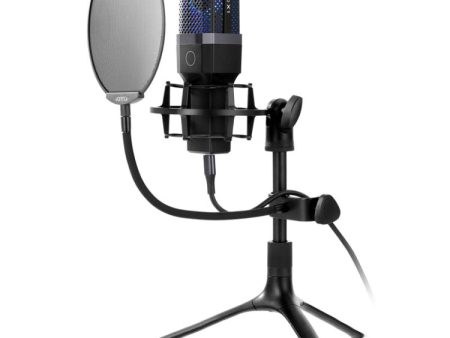 Yanmai X1 4 in 1 Foldable Lifting Professional Desktop Live Broadcast Cardioid Pointing Condenser Recording Microphone Set with Blowout Net & Shockproof Mount & 1.8m USB-C   Type-C Cable Discount