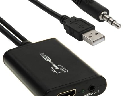 USB 2.0 to HDMI HD Video Leader Converter for HDTV, Support Full HD 1080P Discount