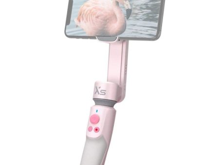 ZHIYUN YSZY018 Smooth-XS Handheld Gimbal Stabilizer Selfie Stick for Smart Phone, Load: 200g(Pink) Online now