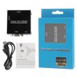 HD 1080P HDMI Mini VGA to HDMI Scaler Box Audio Video Digital Converter Adapter for PC   HDTV Cheap