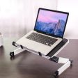 Universal 360 Degree Adjustment Folding Aluminum Alloy Laptop Stand(White) For Discount