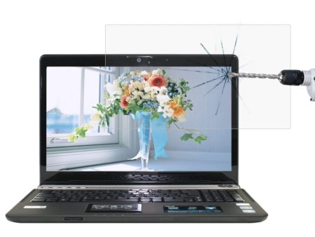 9H Laptop Tempered Glass Screen Protective Film For Asus N61W66Vg 16 inch Online Sale