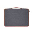 11.6 inch Fashion Casual Polyester + Nylon Laptop Handbag Briefcase Notebook Cover Case, For Macbook, Samsung, Lenovo, Xiaomi, Sony, DELL, CHUWI, ASUS, HP(Grey) Cheap