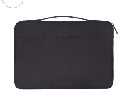 11.6 inch Fashion Casual Polyester + Nylon Laptop Handbag Briefcase Notebook Cover Case, For Macbook, Samsung, Lenovo, Xiaomi, Sony, DELL, CHUWI, ASUS, HP(Black) Online Sale