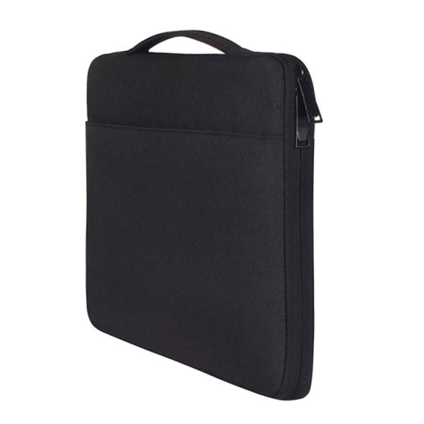 11.6 inch Fashion Casual Polyester + Nylon Laptop Handbag Briefcase Notebook Cover Case, For Macbook, Samsung, Lenovo, Xiaomi, Sony, DELL, CHUWI, ASUS, HP(Black) Online Sale