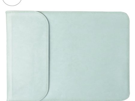 11.6 inch PU + Nylon Laptop Bag Case Sleeve Notebook Carry Bag, For MacBook, Samsung, Xiaomi, Lenovo, Sony, DELL, ASUS, HP(Mint Green) on Sale