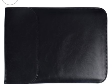 15.4 inch PU + Nylon Laptop Bag Case Sleeve Notebook Carry Bag, For MacBook, Samsung, Xiaomi, Lenovo, Sony, DELL, ASUS, HP (Black) Online Sale